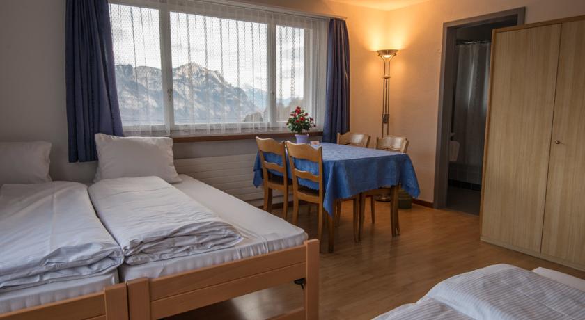 Hotel Restaurant Bergheim Флумзерберг Номер фото